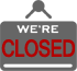 were closed