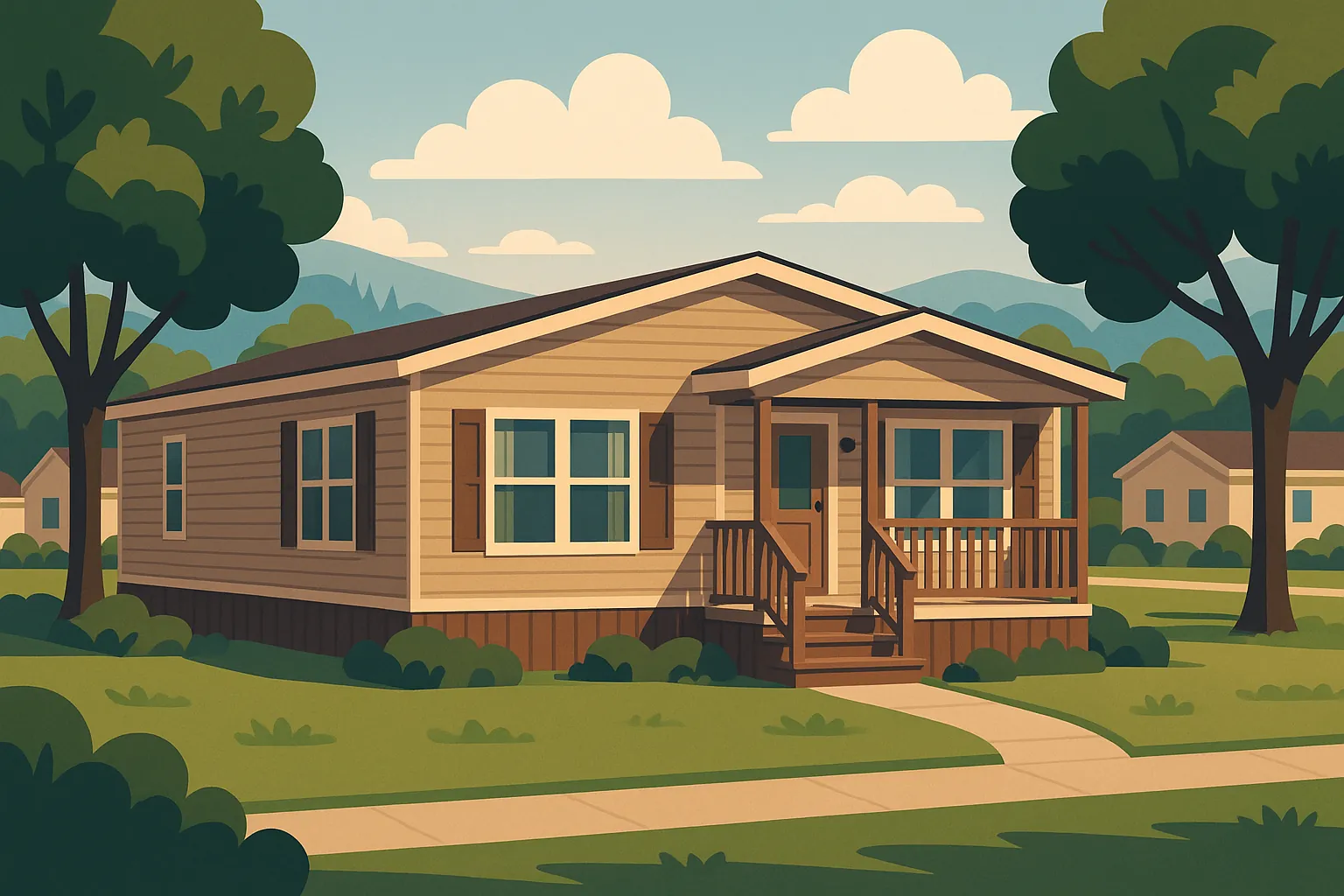 Doublewide mobile home loan in Michigan
