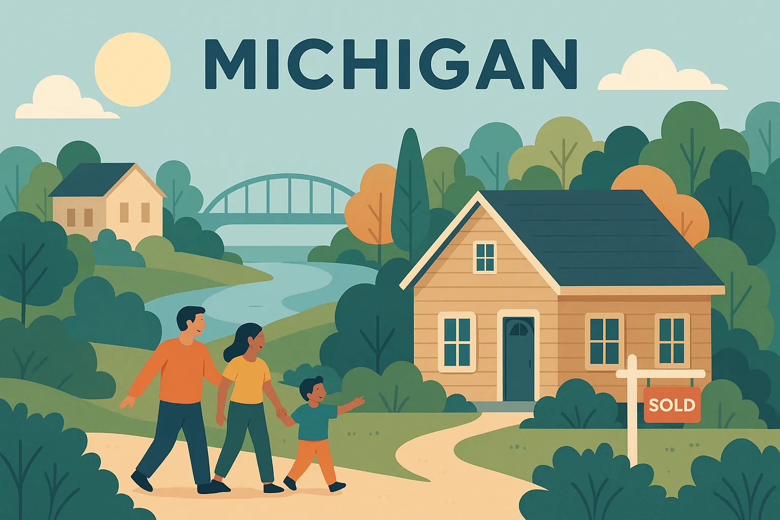 Michigan bridge loan connecting the sale of a current home to the purchase of a new home