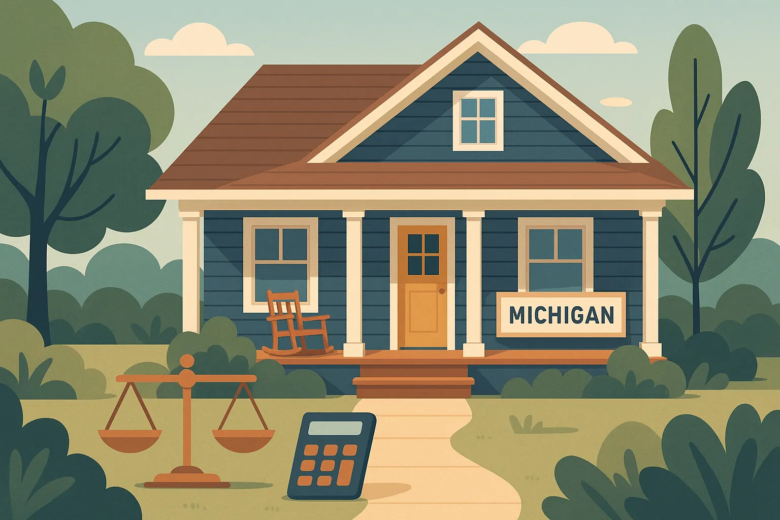 Business owner qualifying for a Michigan mortgage with a profit and loss statement
