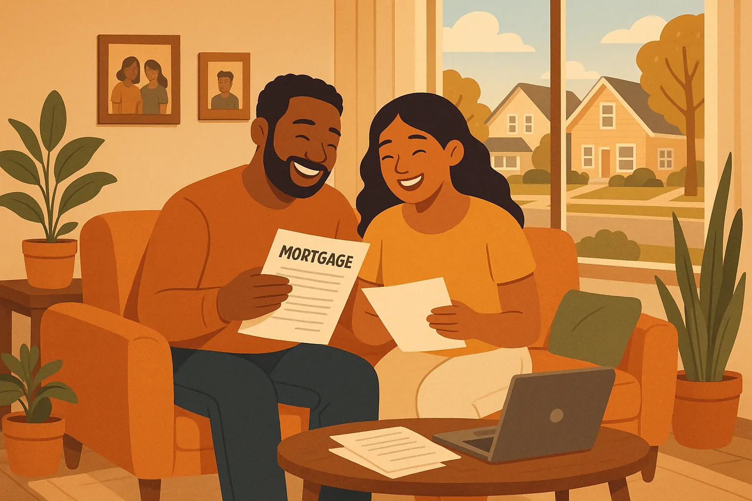 Michigan homeowner refinancing a mortgage