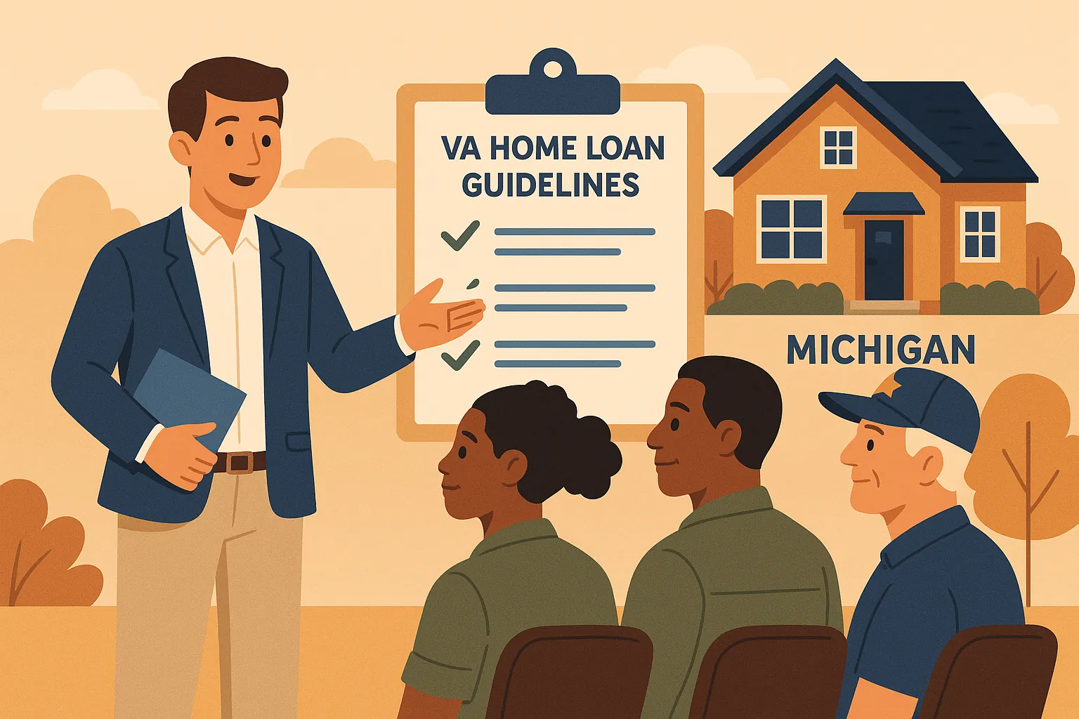 Eligibility guidelines for Michigan veterans home loans