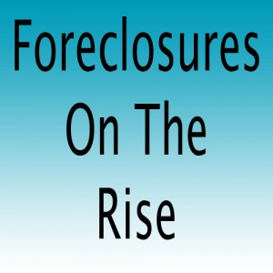 Foreclosures rising