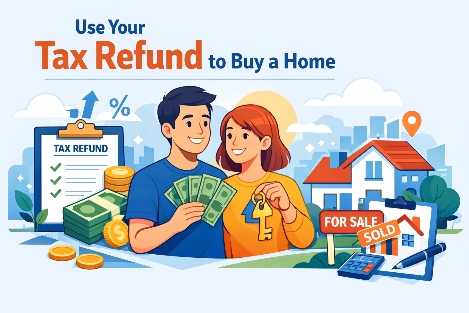 use your tax refund to buy a home