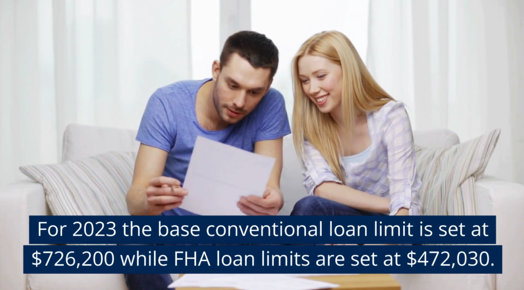 Conventional loans have a higher loan limit than FHA Loans.