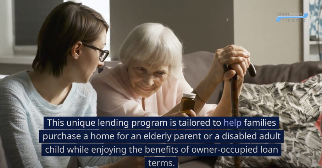 unique lending program for elderly parents or disabled children