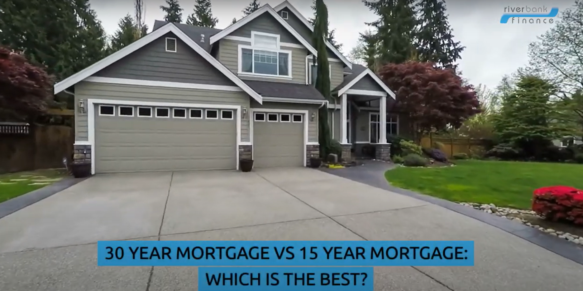 Deciding between a 30 year or 15 year mortgage term.