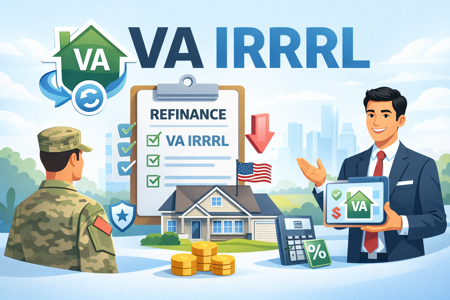 VA IRRRL refinance loan in Michigan